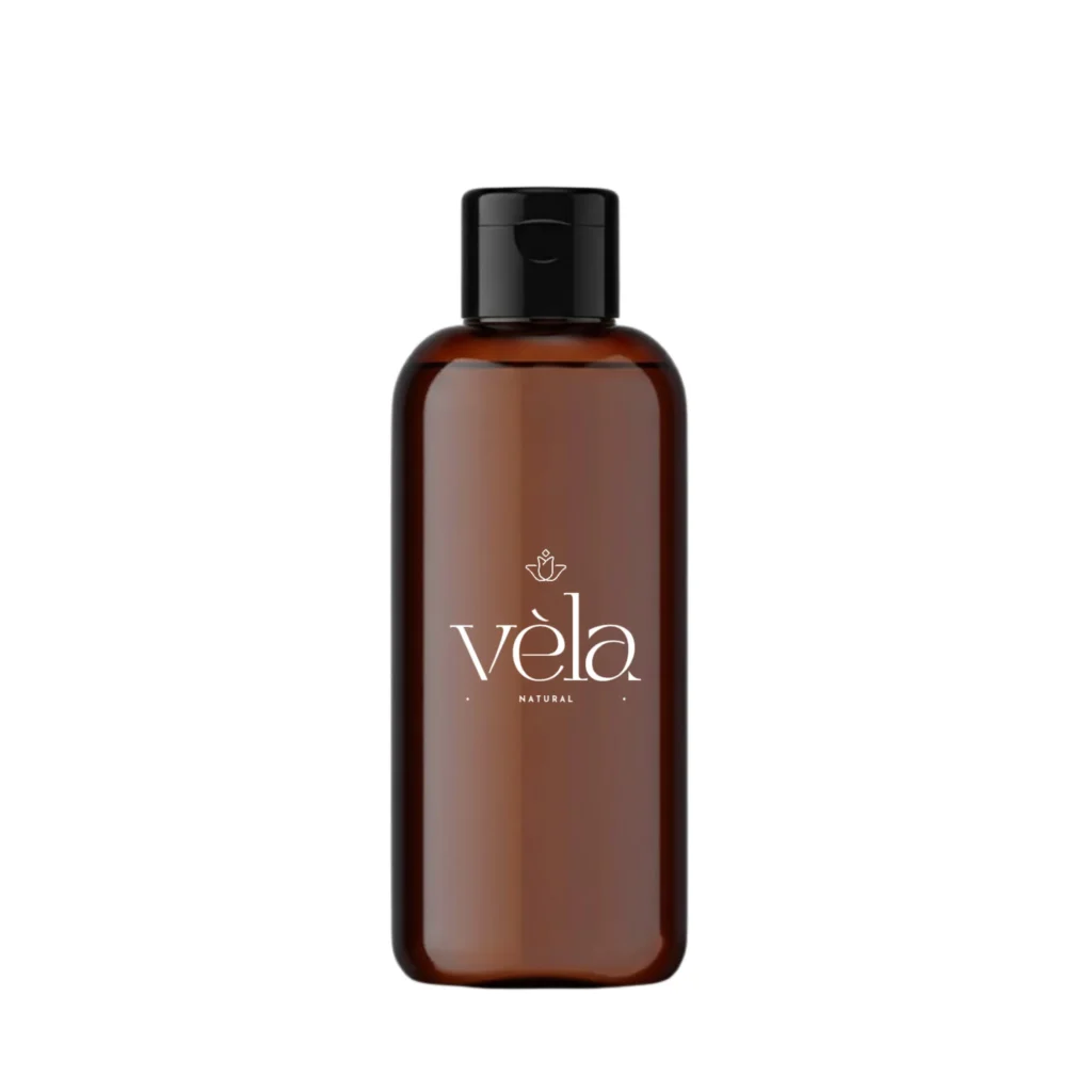 Vela Natural 100% Plant Based Fermented Flaxseed Hair Gel – Frizz Control & Hair Styling Gel