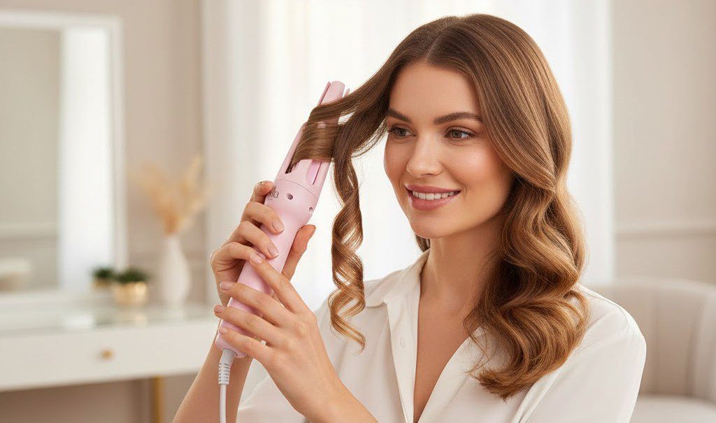 automatic hair curler for salon style curls at home