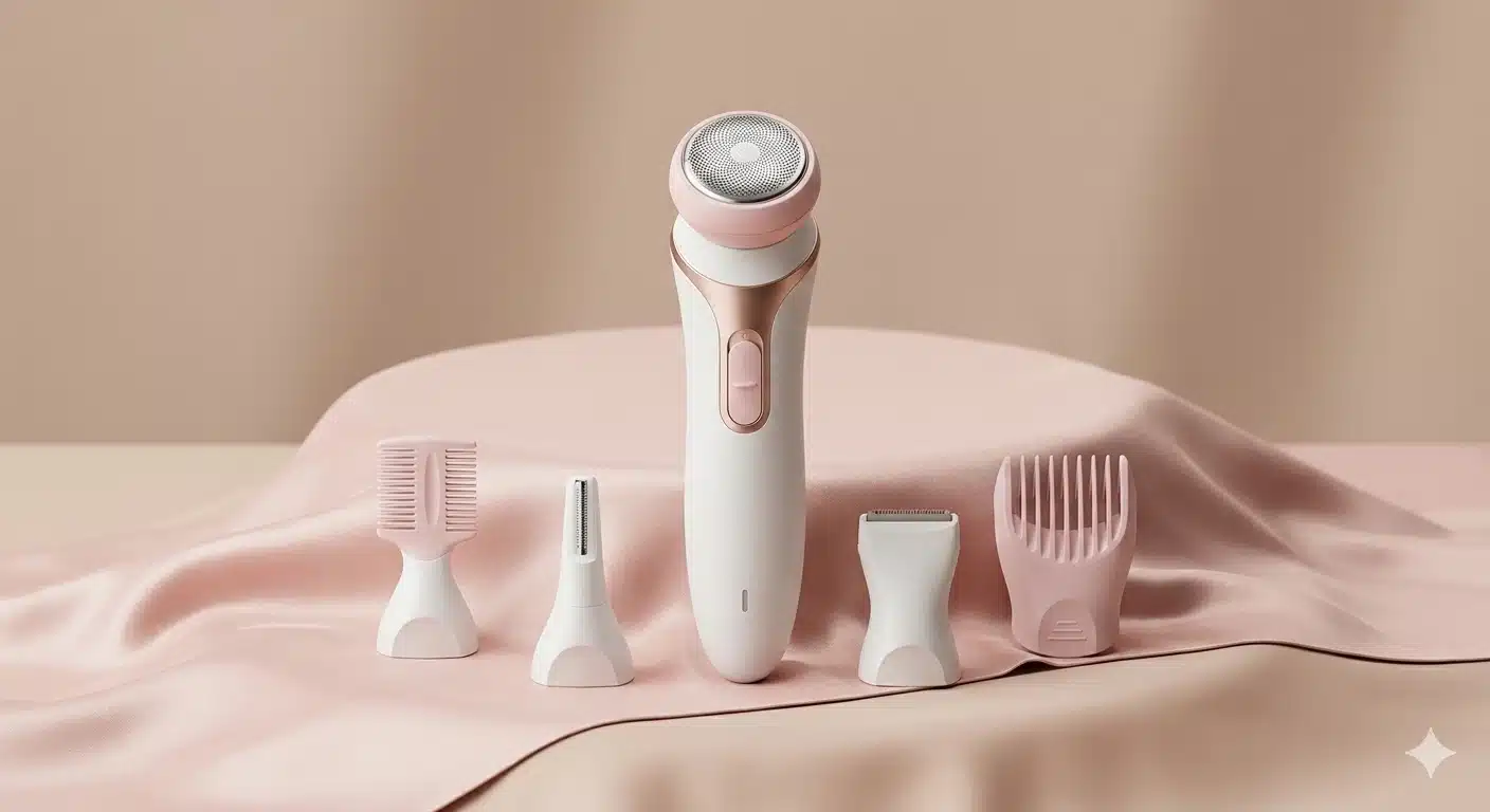 Vela Natural 4-in-1 Electric Trimmer for Women