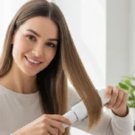 vela-natural-hair-straightener-brush-model